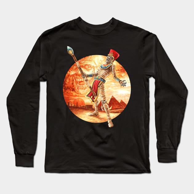 Curse of the Undead Pharaoh Long Sleeve T-Shirt by To The Core